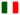 Italy bandiera semplice 20x15